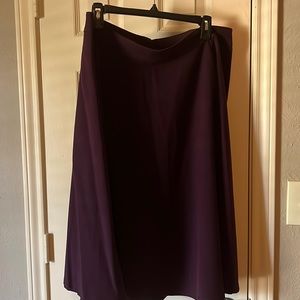 Purple rock steady skirt from ModCloth size 1X